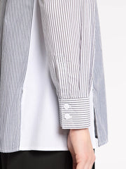 Spliced Stripe Shirt | Marco Polo