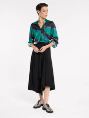 Emerald Illusion Blouse | Marco Polo