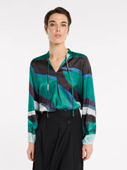 Emerald Illusion Blouse | Marco Polo