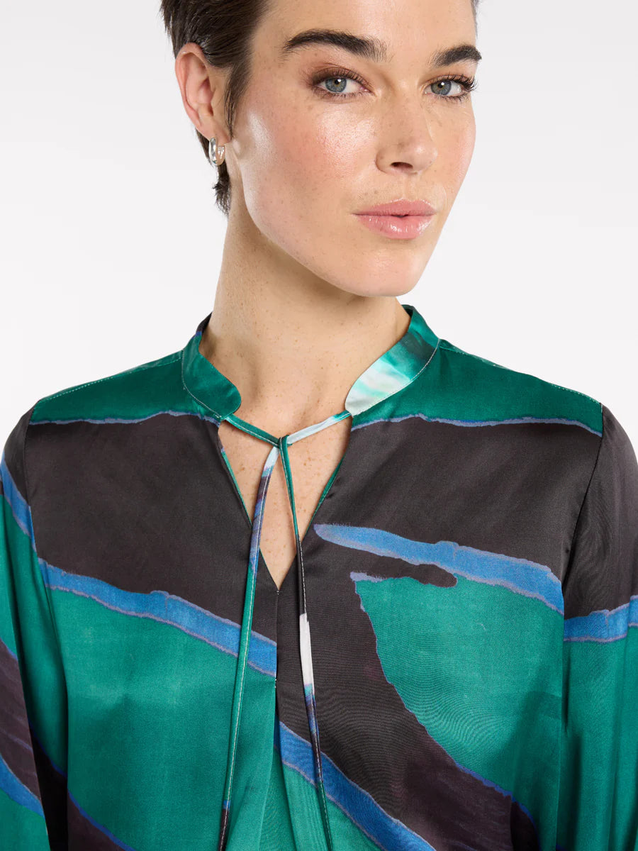Emerald Illusion Blouse | Marco Polo
