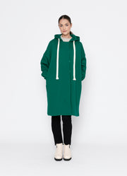 Taylor Sweatshirt Coat | Green | Two By Two Essentials