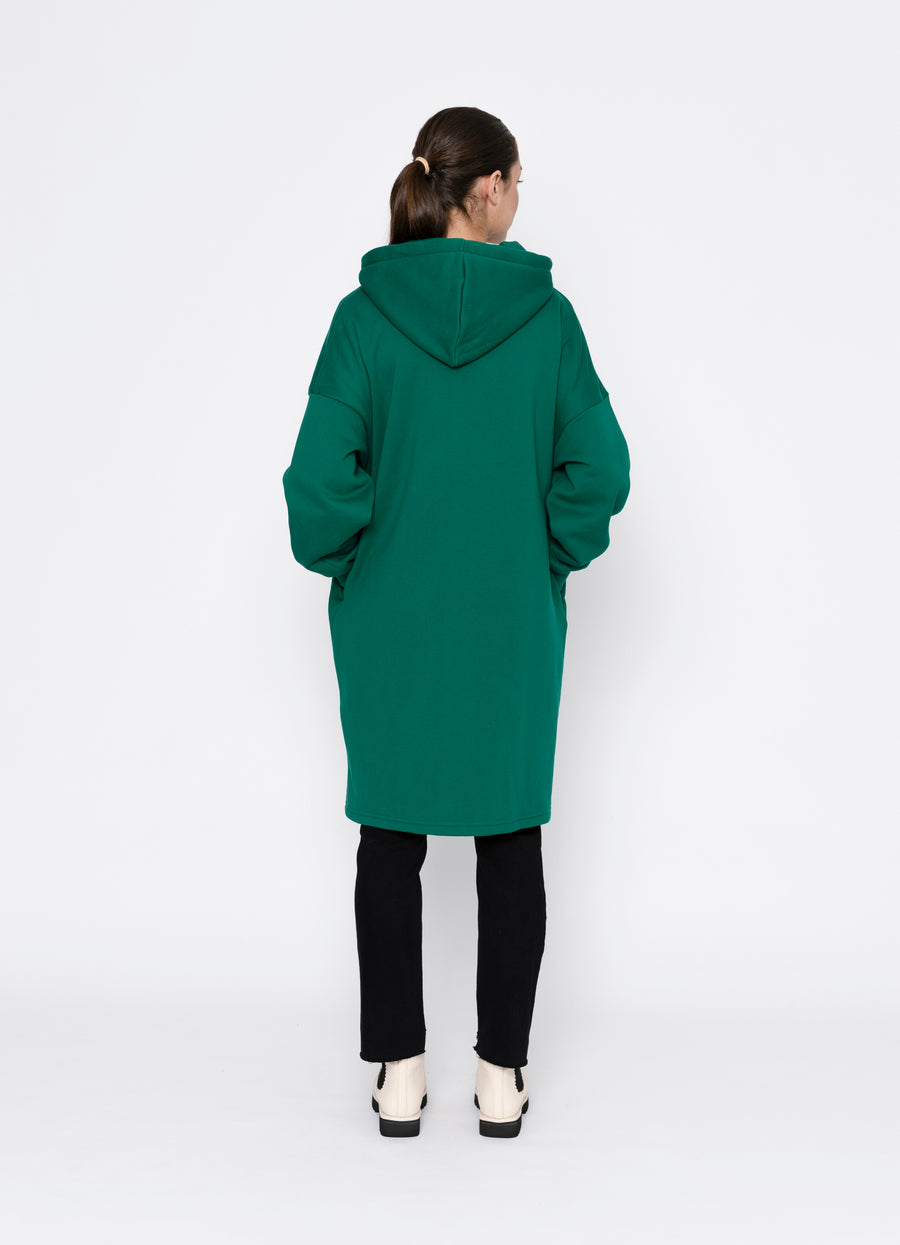 Taylor Sweatshirt Coat | Green | Two By Two Essentials
