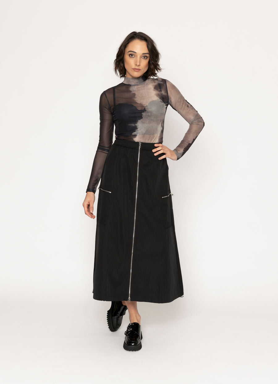 Kaelan Skirt | Black | Blacklist