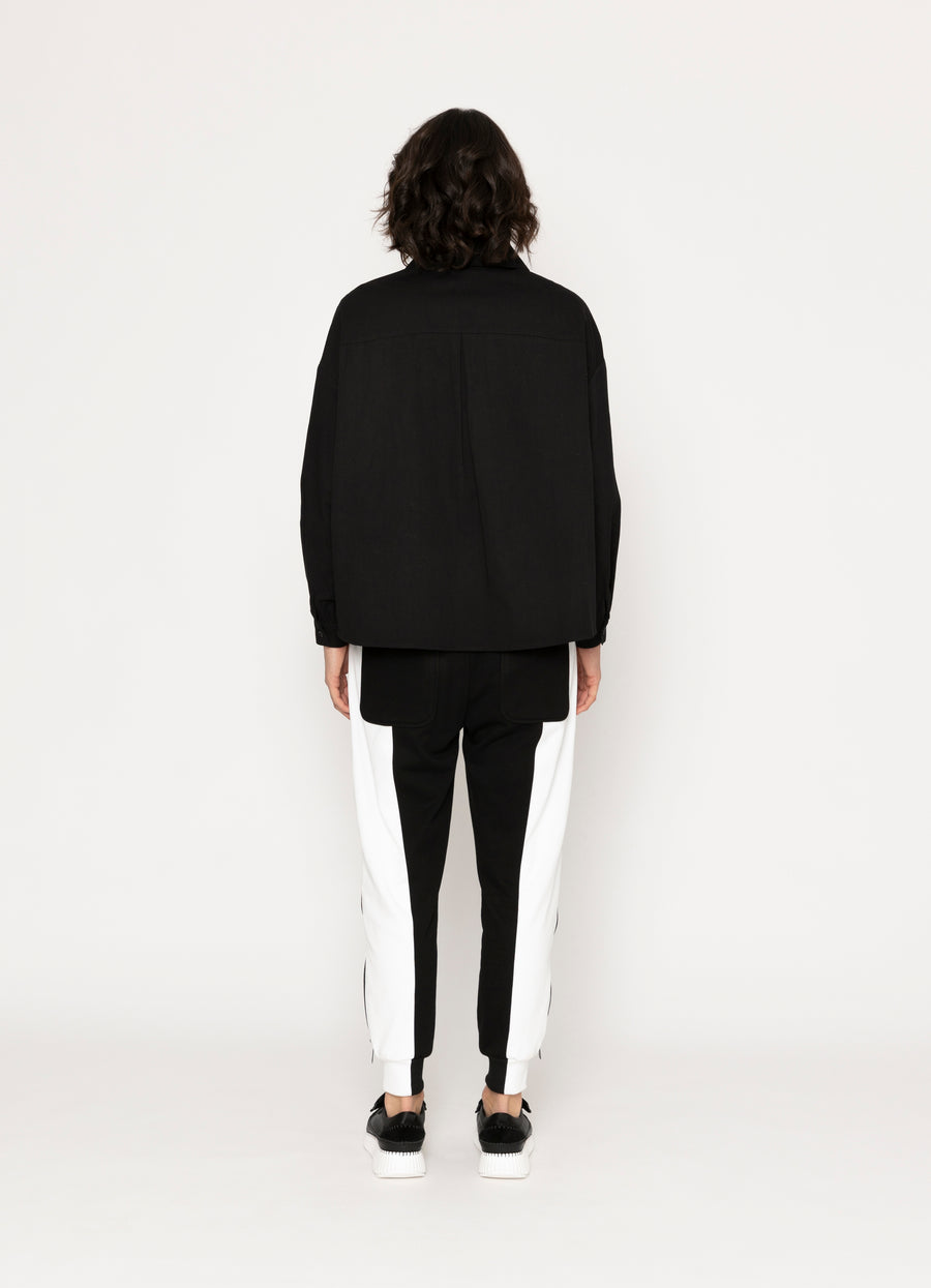 Hoy Pant | Black + White | Blacklist