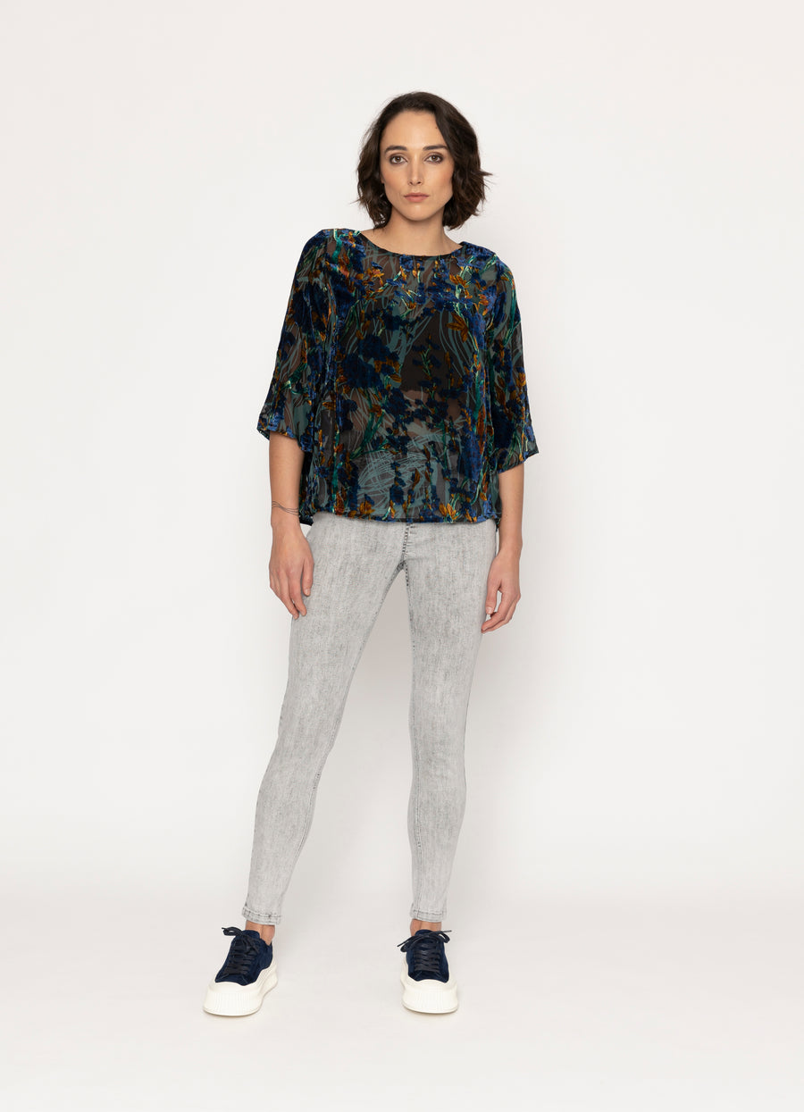 Aspen Top | Eden Print | Blacklist