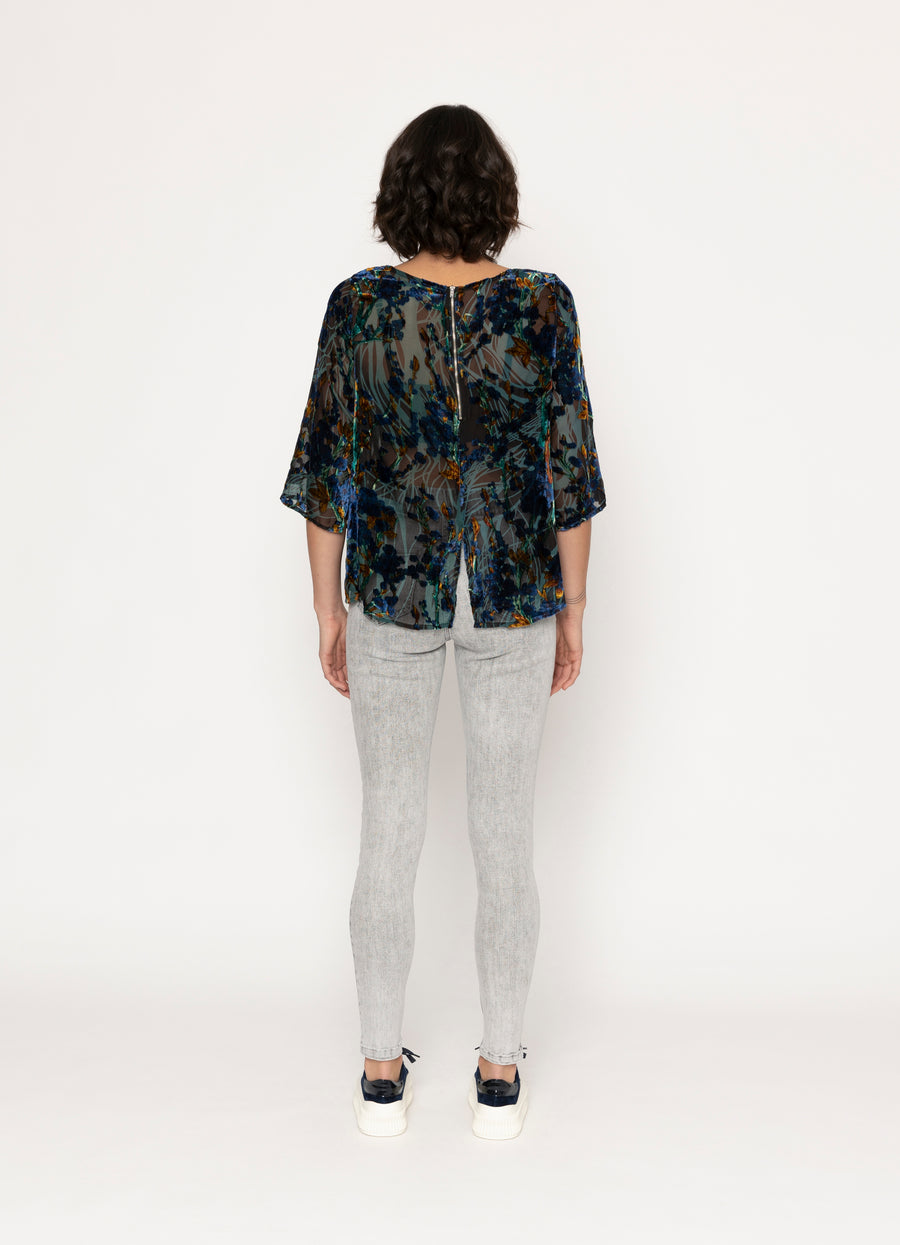 Aspen Top | Eden Print | Blacklist