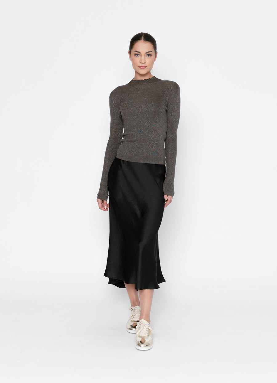 Hazel Top | Charcoal | Two By Two Essentials