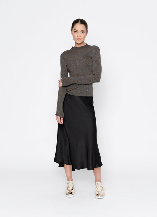 Hazel Top | Charcoal | Two By Two Essentials