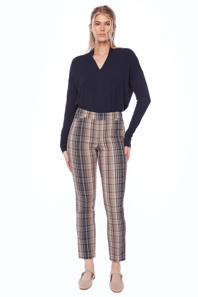 Waterford Plaid Techno Full Length Pant | Waterford | UP!