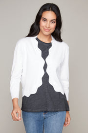 7824 Knit Cardi | Carre Noir