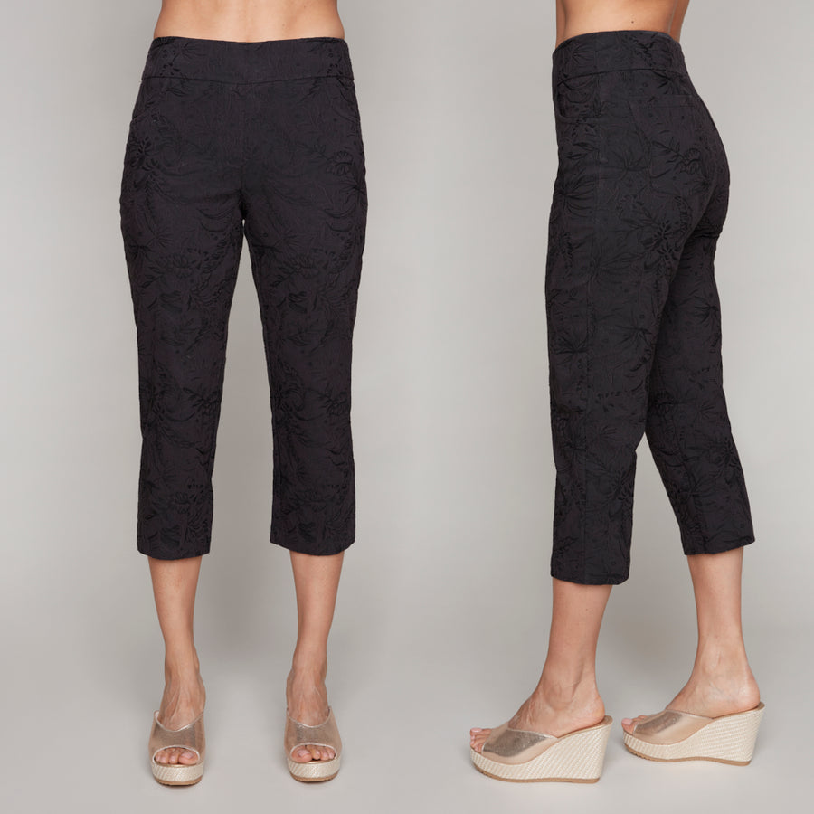 7843 Woven Capri | Carre Noir