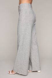 7941 Linen look Pant | Carre Noir