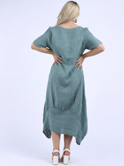 Ava Dip Hem Dress | Beau