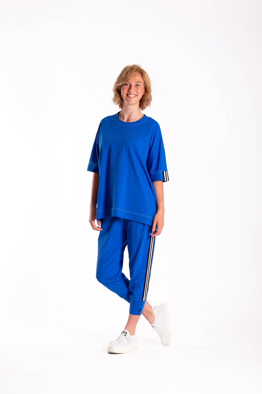 Jellicoe Box Tee | Blue