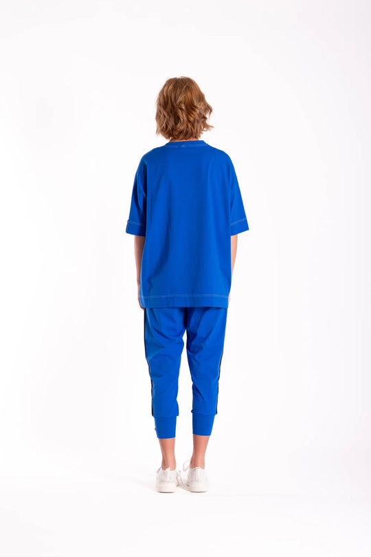 Jellicoe Box Tee | Blue