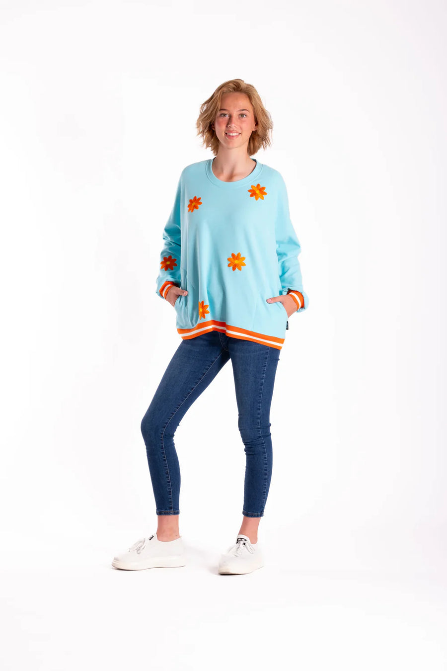 Sweat | Teal/Orange | Jellicoe