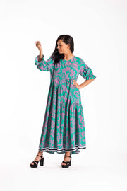 Patrice Dress | Pink Jungle | Jellicoe