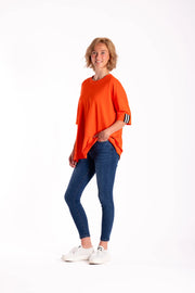 Jellicoe Box Tee | Orange