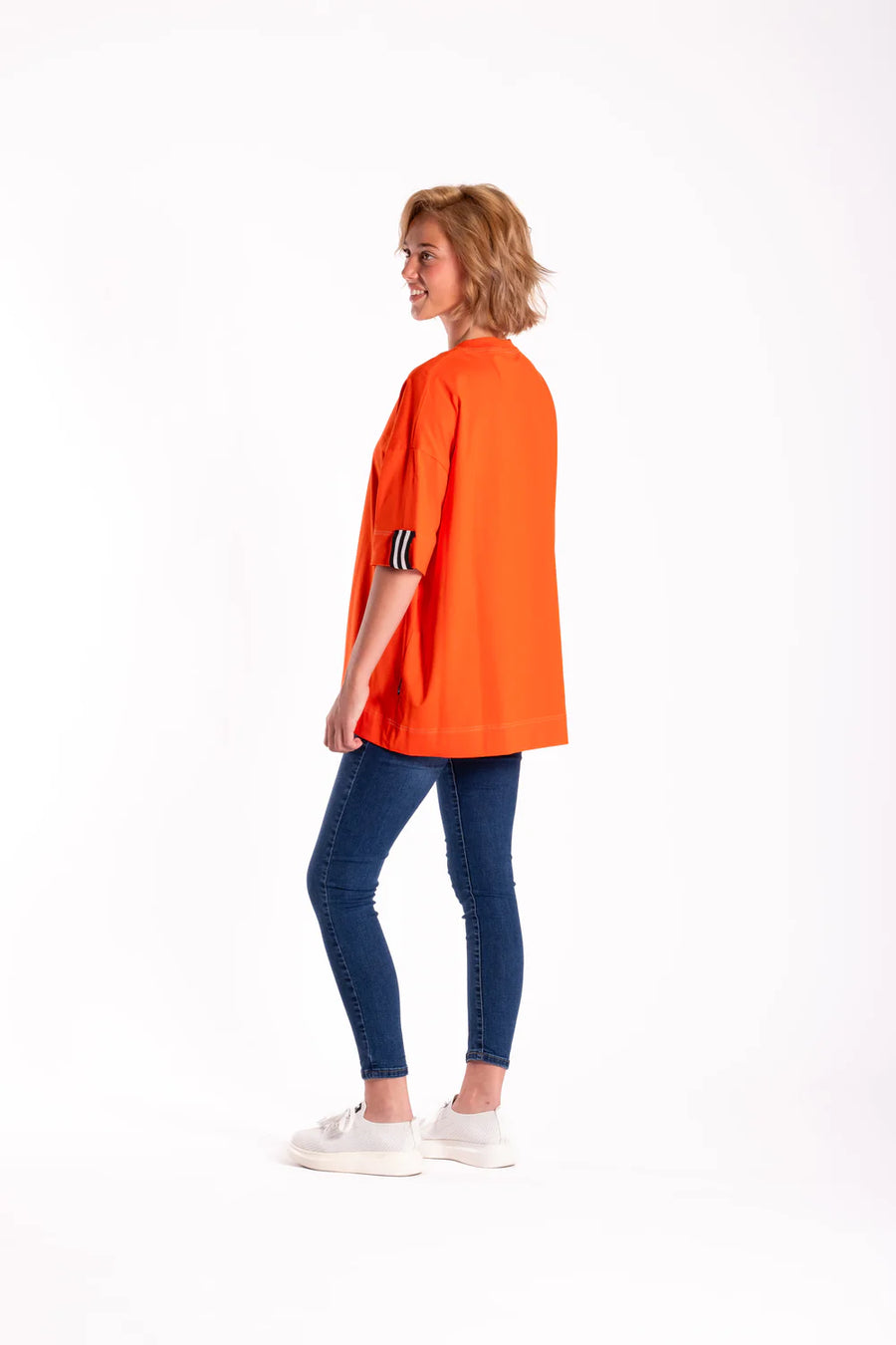 Jellicoe Box Tee | Orange