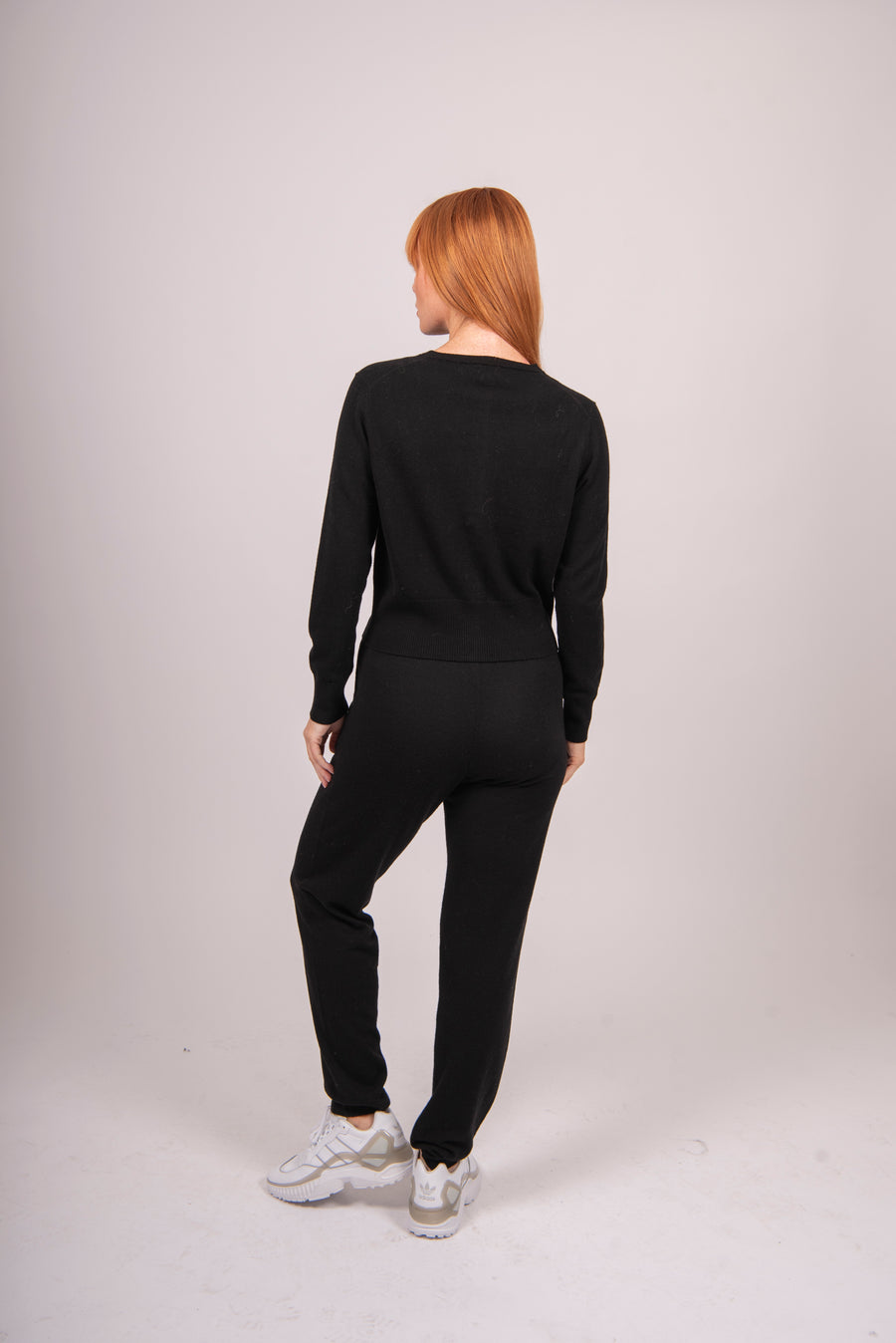 Cropped Cardi | Black | Bridge and Lord