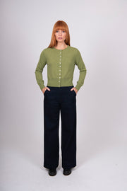 Cropped Cardi | Wasabi | Bridge & Lord