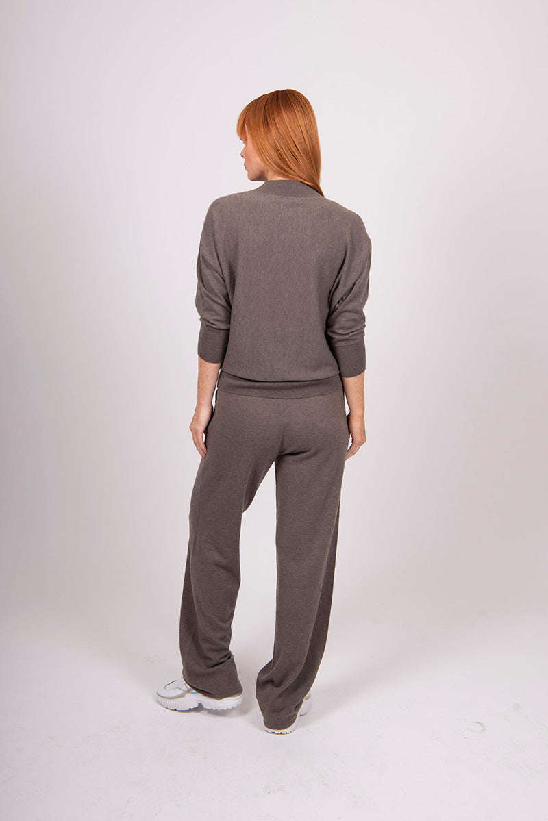 Dolman 3/4 Sleeve Pullover | Mocha | Bridge & Lord