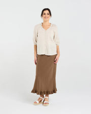 Justine Frill Blouse | Summer | Blackstone