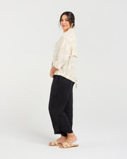 Jacquard Zip front Jacket | Blackstone