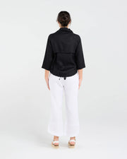 Victoria Zip Jacket | Black | Blackstone