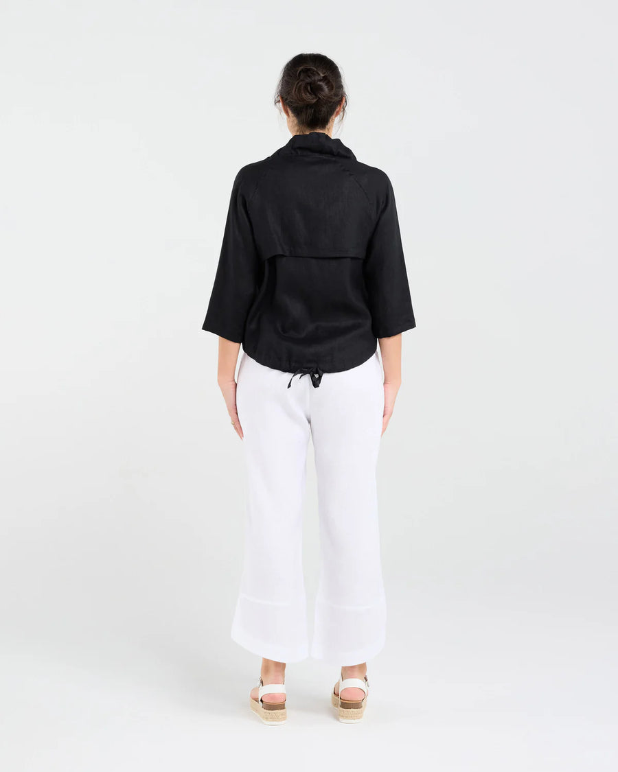 Victoria Zip Jacket | Black | Blackstone