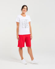 Adeline Bouquet Tee | White | Blackstone