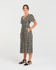 Gigi V Neck Dress | Blackstone