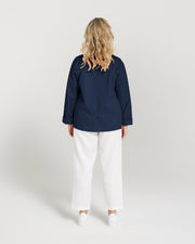 Two Pocket Cotton Jacket | Blackstone