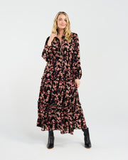 Sophie Ruffle Dress | Vintage Rose Pink | Blackstone