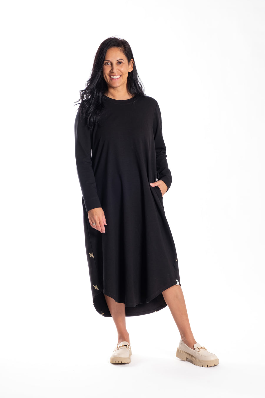 Simone Dress | Bee Golden | Jellicoe