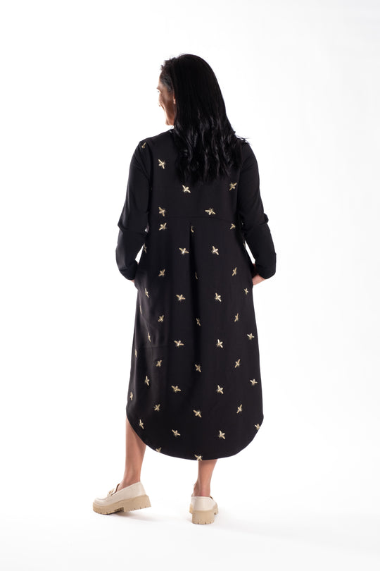 Simone Dress | Bee Golden | Jellicoe
