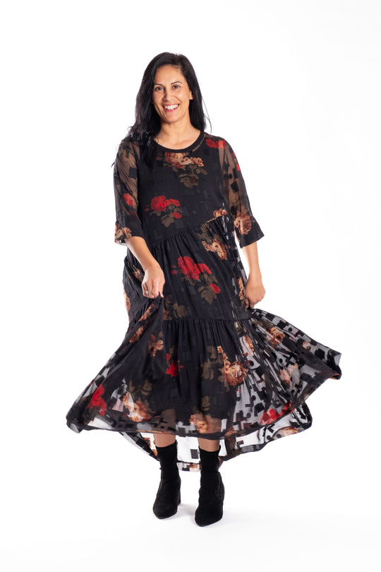 Angled Dress Rosea | Jellicoe