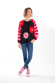 Team Sweater | Red Stripe | Jellicoe