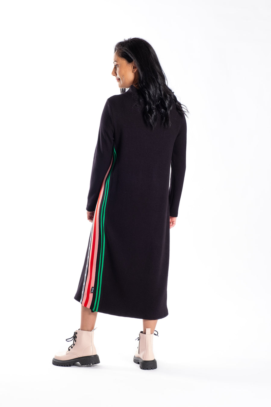 Zala Dress Multi Stripe | Jellicoe