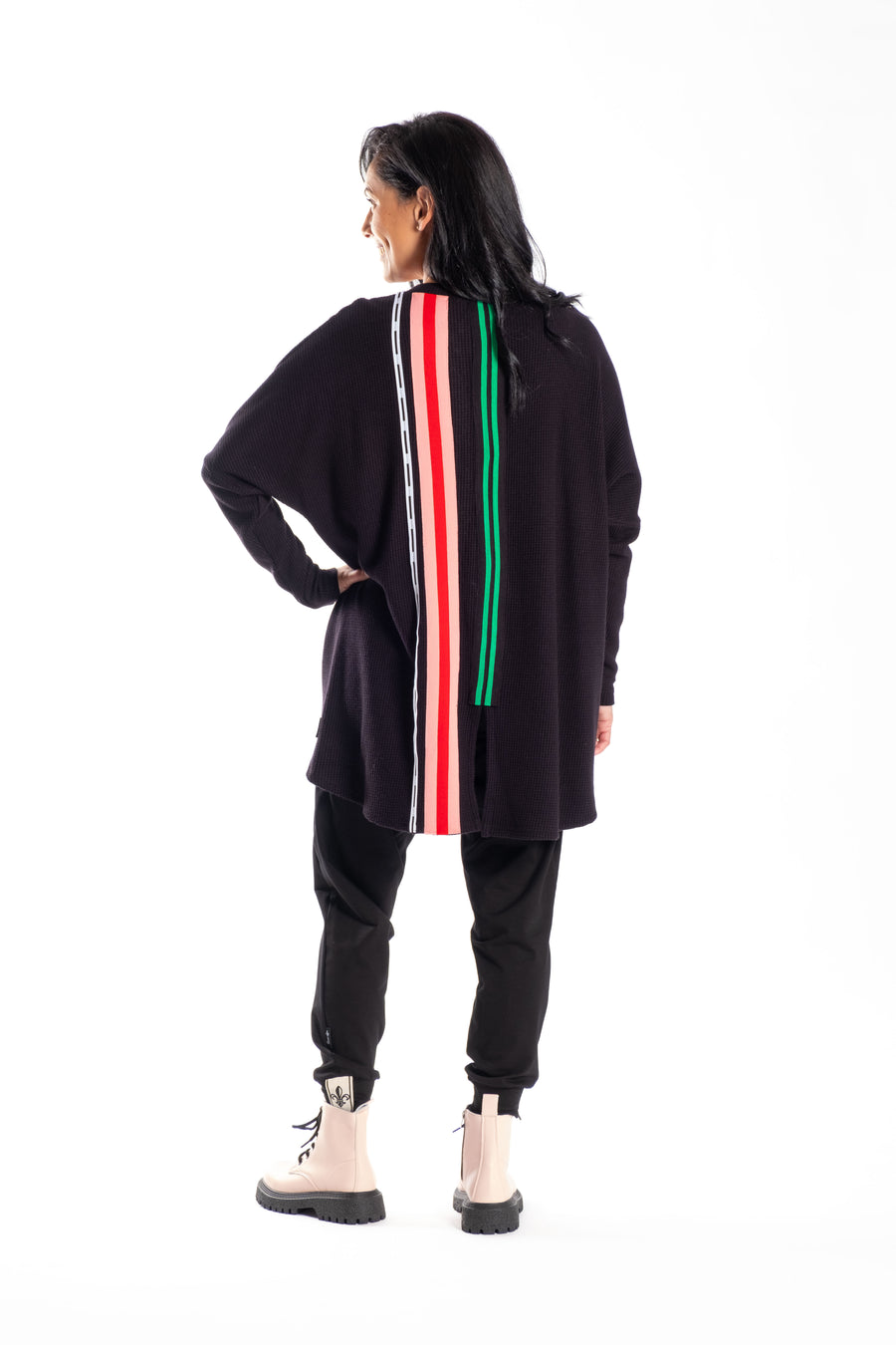 Relaxed Sweater | Multi Stripe