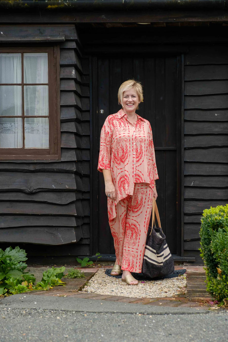 Jellicoe Wide Leg Pant | Palm