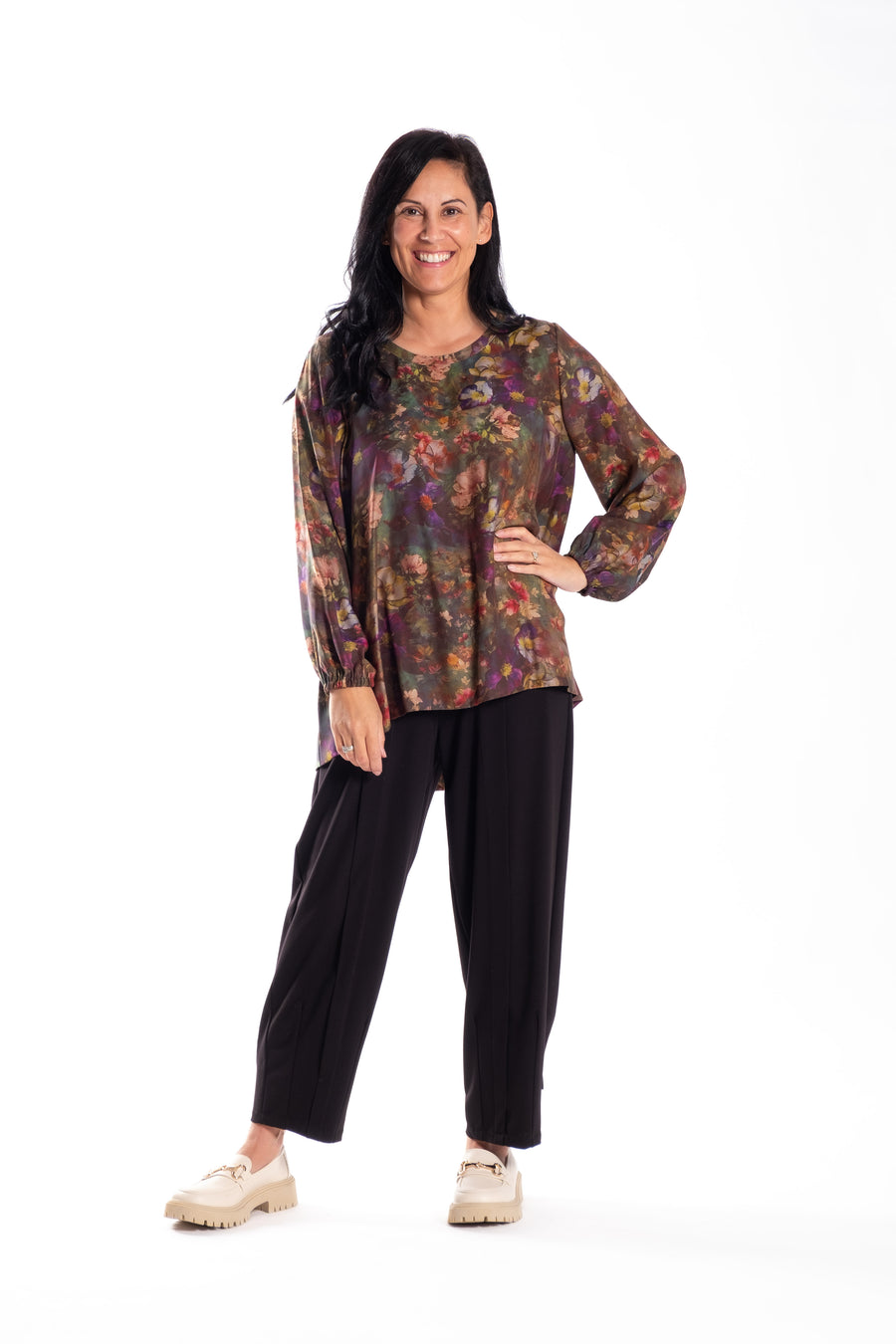 Pleat Back Top | Seville | Jellicoe