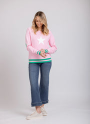 Contrast Star Sweat | Mimoso