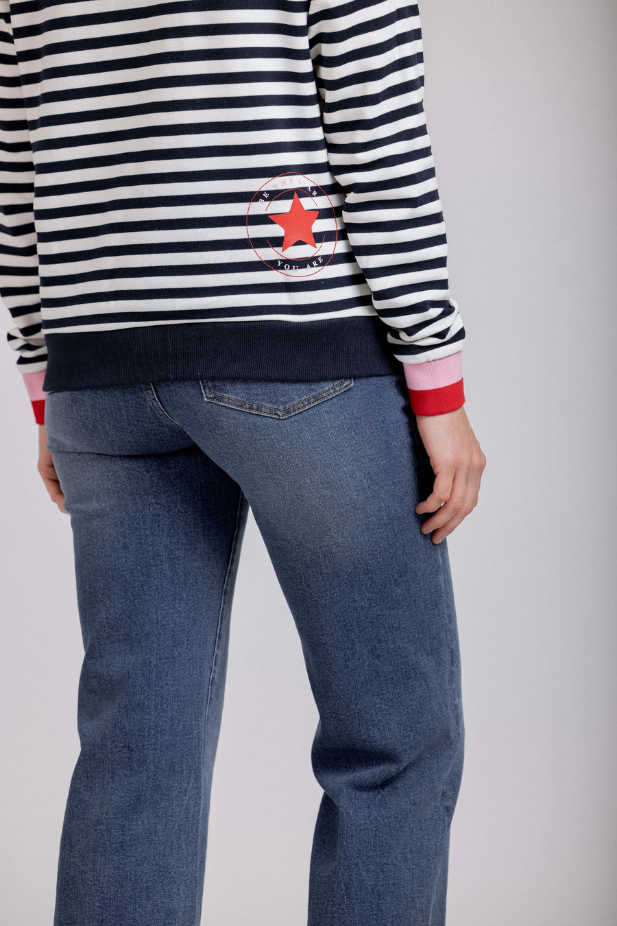Striped Delight Sweat | Mimoso | Navy