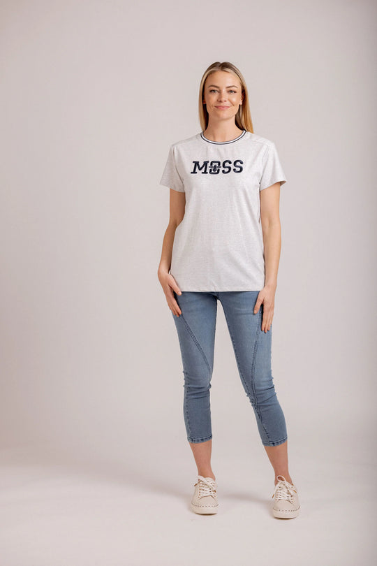 Bee Tee | Mrs Moss | Grey