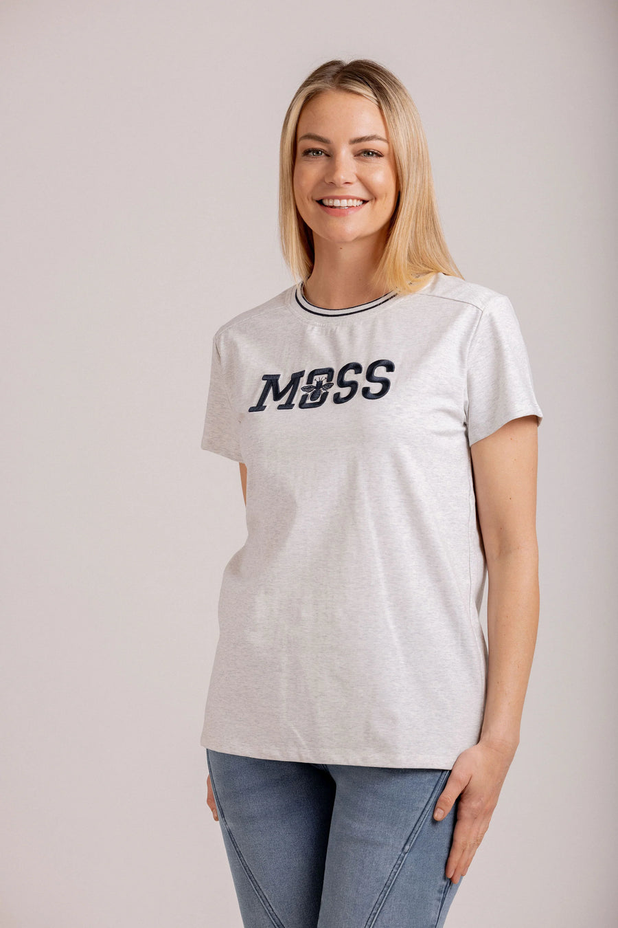 Bee Tee | Mrs Moss | Grey