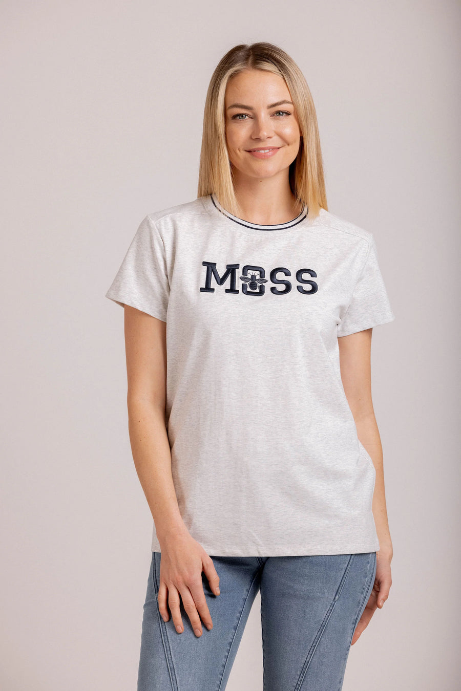 Bee Tee | Mrs Moss | Grey