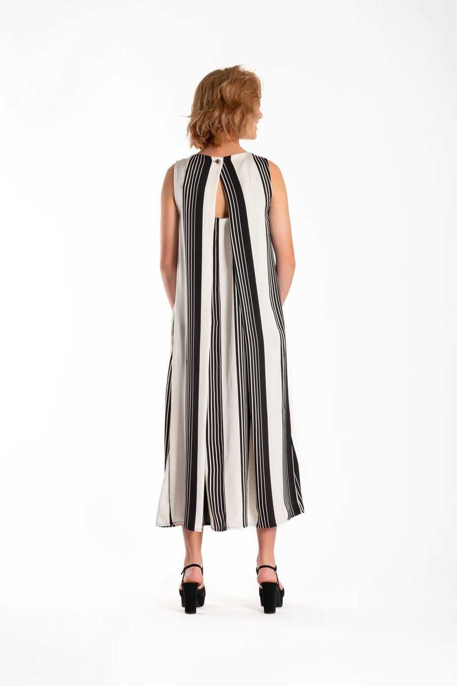Tasmin Dress | Divided Stripes | Deeanne Hobbs