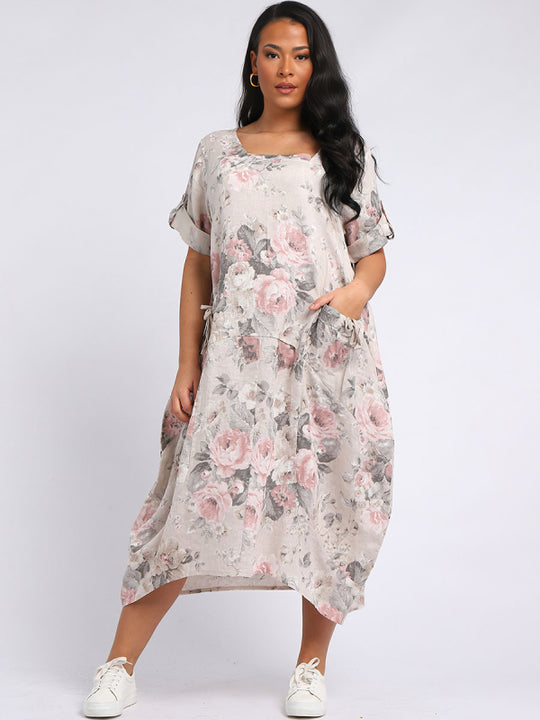 Sophia Linen Dress | Beau
