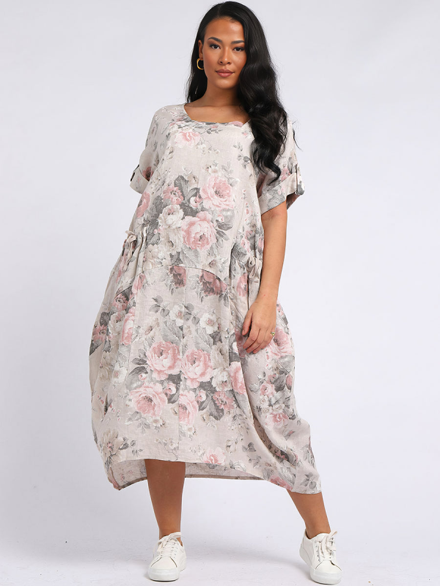 Sophia Linen Dress | Beau